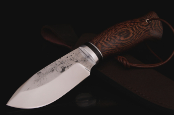 Нож "Грибник" клинок х12мф (эл.ковки). Рукоять Венге.